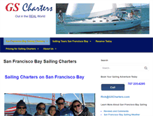 Tablet Screenshot of gscharters.com